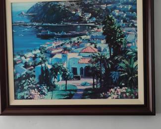 Howard Behrens "Catalina" Serigraph