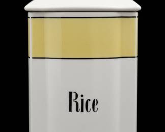 Vintage Ceramic Rice Canister