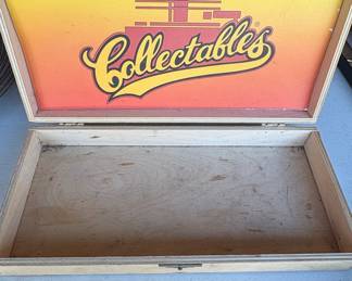 Vintage Collectibles Wooden Box