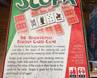 Scopa The Traditional Italian Card Game