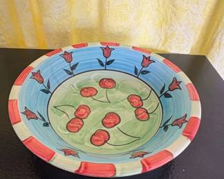 Emerald Collection Ceramic Serving Bowl