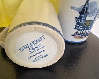 Nanz & Kraft Florists Stoneware Mugs