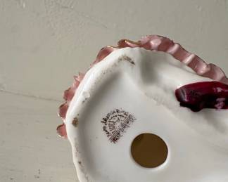 Porcelain Figurine of a Woman Reading - "Made in Occupied Japan"