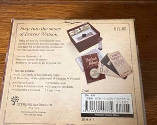 The Sherlock Holmes Puzzle Case