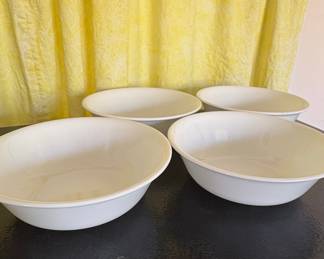 Corelle Winter Frost White Serving Bowls (Set of 4)
