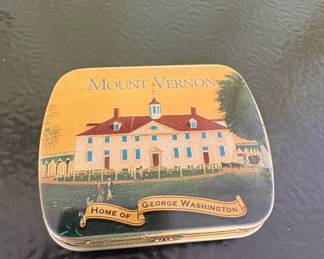 Mount Vernon Souvenir Mint Tin