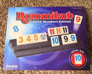 The Original Rummikub Large Numbers Edition Board Game