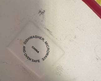 Red Rectangular Ceramic Baking Dish