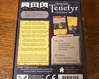 Heroes of Tenefyr: The Second Curse Expansion Board Game
