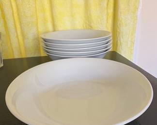 Harmony House Fine China "Classic White" 3670 Serving Bowl