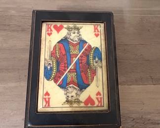 King of Hearts Card Decorative Box