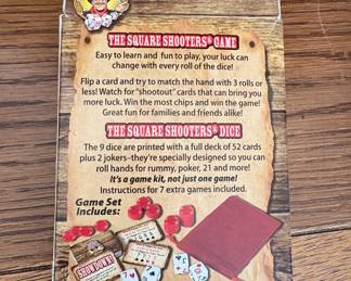 Square Shooters Dice Game