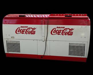 Vintage Coca-Cola Westinghouse Double Door Chest Cooler