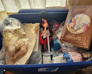 OLD Dolls throughout the entire home!