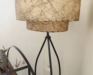 MCM 2-Tier Shade Floor Lamp