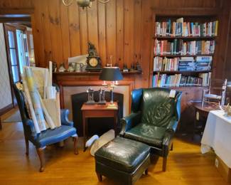 Bronze Bookends by Bob Winship, Vintage Book Collection