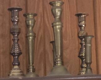 Brass Candlesticks Holders