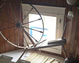 Another View of Spinning Wheel