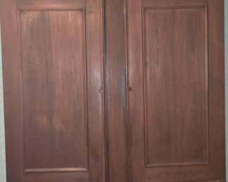 Massive Armoire - in the Olden Days this would be your closet!