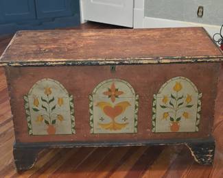 Folk Art Trunk