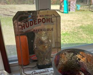 Vintage beer memorabilia