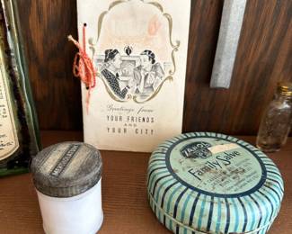 Vintage Americana Pharmacy items