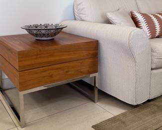 Sofabed, Matching Loveseat, Modular Coffee Table, Area Rug, End Table