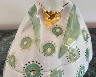 1930's Half Doll Trinket/Powder Box