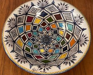 Casali DS Unico Moorish Style Pottery Bowl 