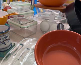 Pyrex Baking Dishes, Snapware