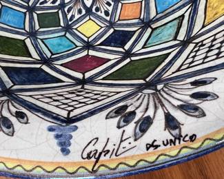 Casali DS Unico Moorish Style Pottery Bowl 