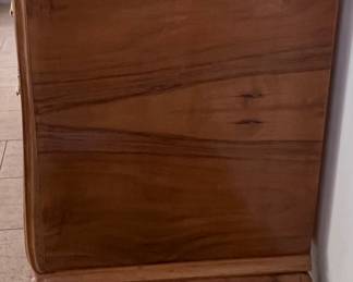 Antique Sideboard w Green Marble Top 