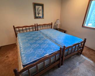 Twin Beds - Located in Bellevue - You Must Self Load - Matresses Optional No Charge - $24.99