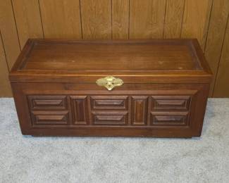 Asian Solid Wood Trunk - $54.99