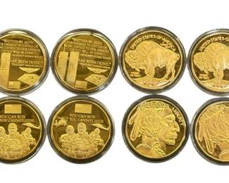 Gold Plated Challenge Coins