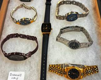 Diamond Chip Watches