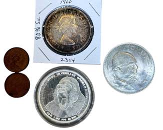 1 oz .999 Silver Congo Coin, Other Foreign Coins