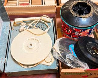 45's and Record Player