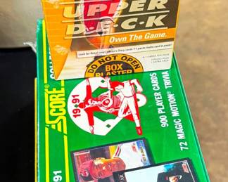 Upper Deck and Score Baseball