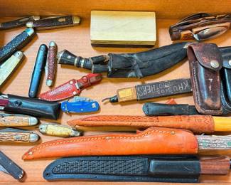Fishing, Hunting and Pocket Knives