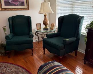 Two Queen Anne chairs