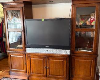 Nice, heavy entertainment center