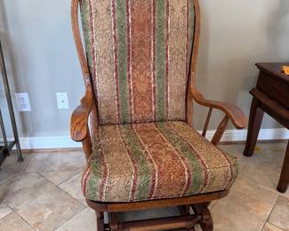 	#30	Glider Rocker 	 $50.00 				