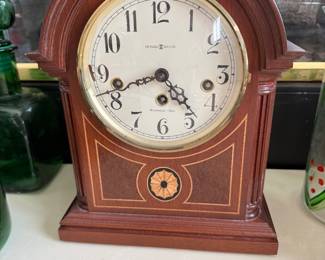 *	#57	Howard Miller Barrister Mantle clock	 $200.00 				