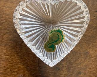 	#19	Waterford Heart	 $20.00 				