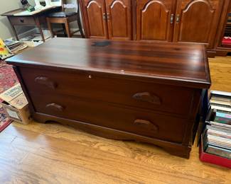 	#44	Ceraroma Solid White Cedar Franklin Shockley Co. Lexington NC 43x19x20	 $60.00 				