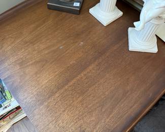 	#43	Mid Century Side Table with Drawer  29x28x20	 $30.00 				
