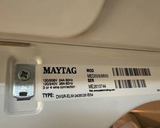 #55	MayTag Dryer 1.5 yrs old Like NEW!	 $350.00 	