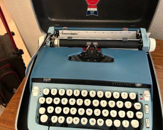 Vintage Portable Smith-Corona “Sterling” typewriter
