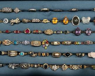 18k, 14k, 10k & Sterling rings